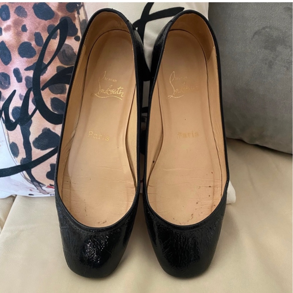 Authentic Louboutin Flats - Size 38.5 (fits 7.5)